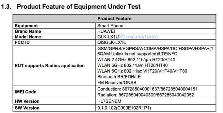 Huawei Nova 5 и Nova 5i сертифицированы в США, Китае и России