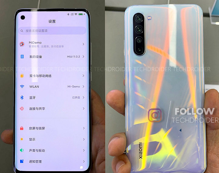 Концепт Xiaomi Mi 10 Pro на живых фото