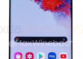 Первые фото нового Samsung Galaxy S20+ 5G