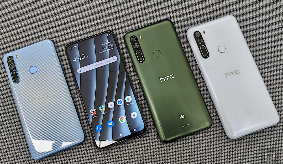 HTC U20 5G плюс 4 смартфона бренда скоро появятся в России